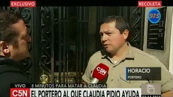 el portero del edificio de la pareja del country: el marido la hostigaba el portero del edificio de la pareja del country: el marido la hostigaba
