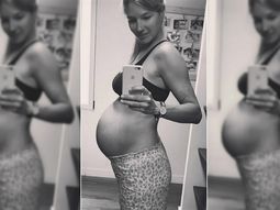 Marcela Kloosterboer recordó su embarazo Marcela Kloosterboer recordó su embarazo