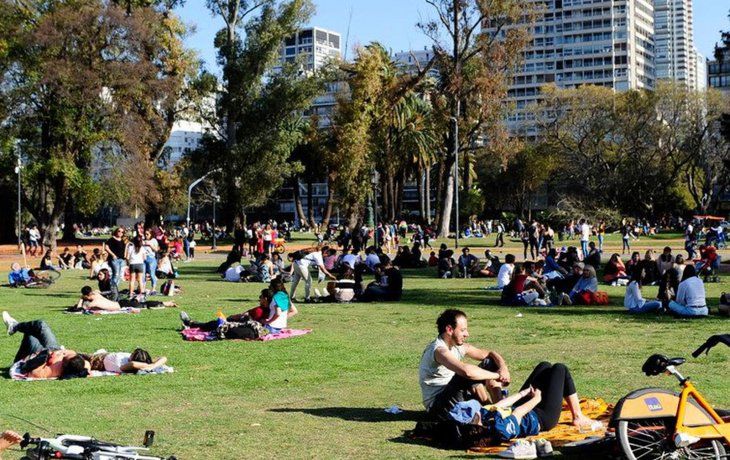 Se va el frío y llega el calor a la zona del AMBA.