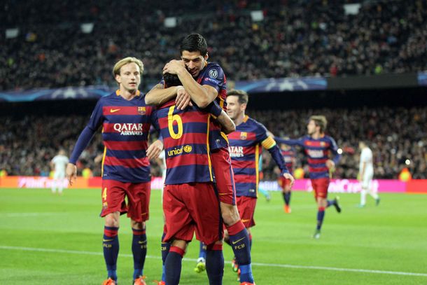 Ya en octavos y con dos goles de Messi, el Barça humilló a la Roma