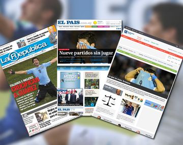 Los uruguayos están indignados con la dura sanción a Luis Suárez