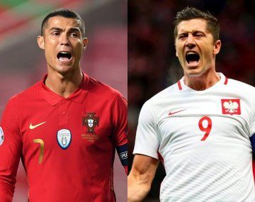 Cristiano Ronaldo y Lewandowski están en el Mundial Qatar 2022