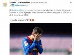 Los clubes más insólitos que tientan a Lionel Messi en las redes