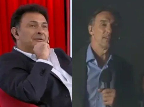 La chicana del Flaco Schiavi a Leonardo Astrada tras la victoria de Boca en el Superclásico