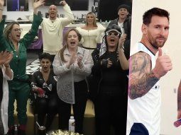 El homenaje de Gran Hermano a Messi El homenaje de Gran Hermano a Messi