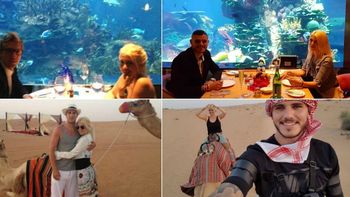 Wanda Nara repitió con Icardi un viaje que había hecho con Maxi Wanda Nara repitió con Icardi un viaje que había hecho con Maxi