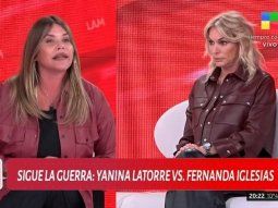 Tensión en LAM: fuerte cruce entre Nazarena y Yanina Latorre tras los dichos de Fernanda Iglesias