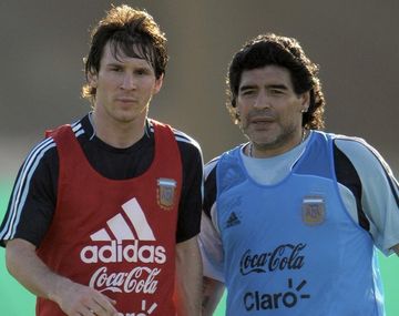Messi y Maradona, los mejores jugadores de la historia del fútbol argentino