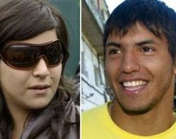Giannina Maradona y Kun Aguero