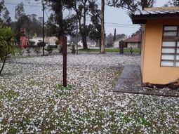 Aviso de corto plazo por ráfagas y granizo para Mar del Plata