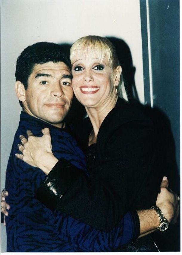 Con Maradona