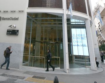 Sede central del Banco Ciudad.