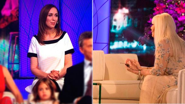 La perlita de Susana con María Eugenia Vidal y el look para recibir a Mauricio Macri