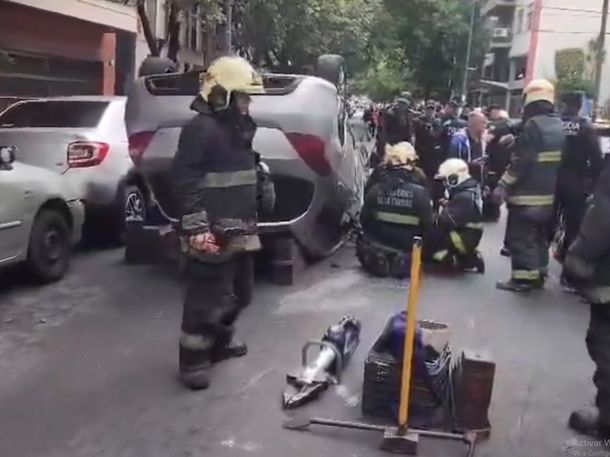 Preocupación en Saavedra: el actor Guillermo Pfening chocó y volcó con su auto