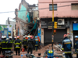 Se derrumbó una casa durante la tormenta en Constitución