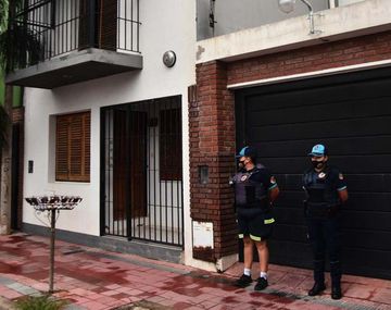 Córdoba: efectivos policiales vigilan la zona donde habría sido grabado el video