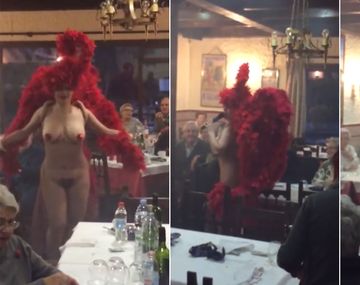 Escándalo por el show nudista para jubilados