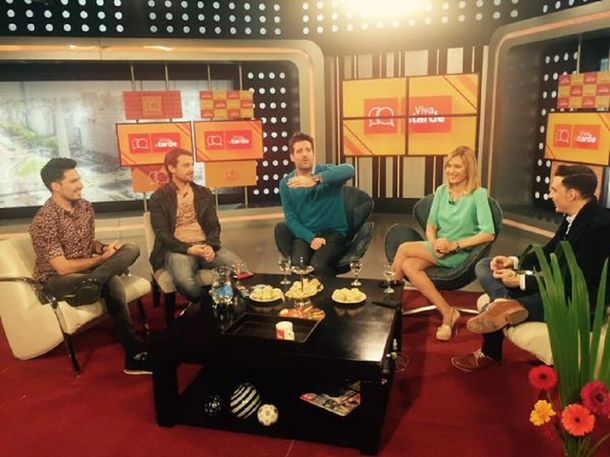 José María Listorti y Pedro Alfonso en Viva la tarde