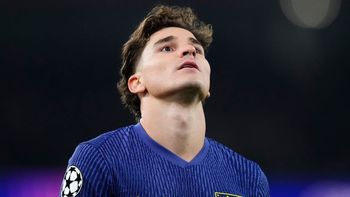como esta julian alvarez tras ser reemplazado por simeone en la semifinal de la champions
