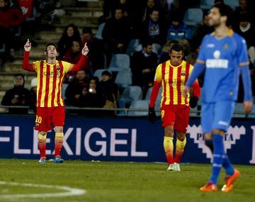 VIDEO: los goles de Messi ante el Getafe