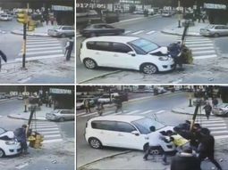 El momento del choque