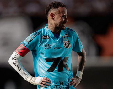 Neymar fue expulsado de forma insólita: Santos se hunde en el descenso