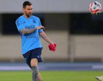 Así fue el primer entrenamiento de la Selección en Beijing