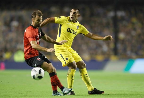 Wanchope Abila en Boca vs Newell´s - Crédito:&nbsp;BocaJrsOficial