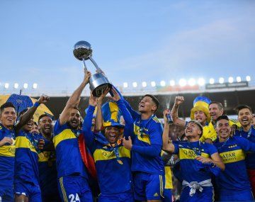 Así fue el festejo de Boca en Córdoba tras ser campeón