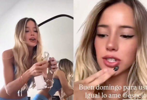 El canje fallido de Zoe Bogach: quiso mostrar un espejo y sufrió un impactante accidente doméstico