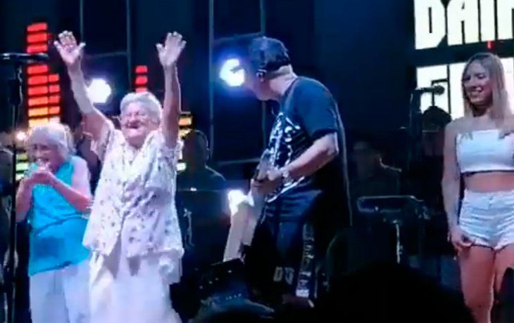 Pablo Lescano tocó con Damas Gratis en el show del tiroteo en Paraguay