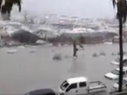 El huracán Irma impactó en las islas del Caribe El huracán Irma impactó en las islas del Caribe