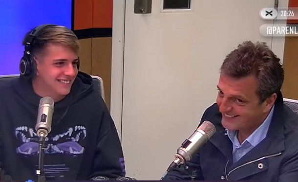 Sergio Massa reveló que Chiqui Tapia lo llamó por los tuits de su hijo