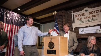 La candidata demócrata ganó en Dixville Notch La candidata demócrata ganó en Dixville Notch