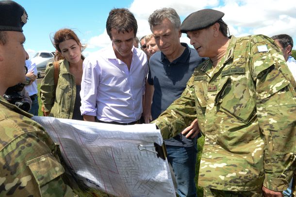 Inundaciones: Macri se comprometió a dar soluciones definitivas