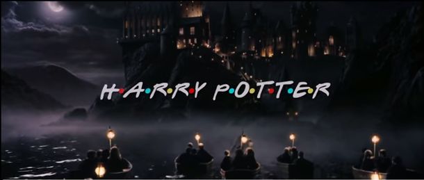 VIDEO: ¿Qué pasaría si mezcláramos Friends con Harry Potter?