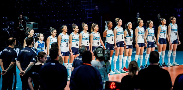 Mundial de Vóley: Las Panteras cayeron ante Italia por 3-0