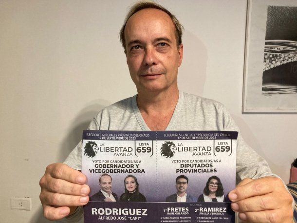 Chaco: una jueza citó a indagatoria al presidente de La Libertad Avanza por afiliaciones truchas