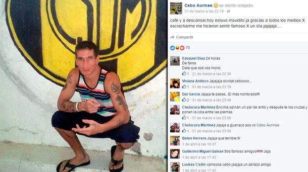 El mensaje del preso que se negó a declarar para poder dormir: Me hicieron sentir famoso