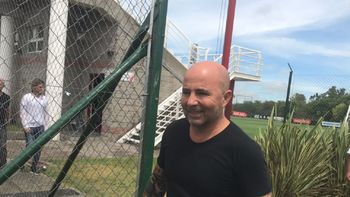 sampaoli se dio un gusto y fue a ver la practica de river sampaoli se dio un gusto y fue a ver la practica de river