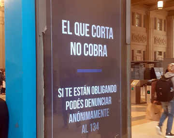 Los carteles del Gobierno en la previa a la marcha piquetera: El que corta