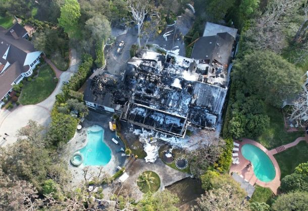 Incendio en la mansión de Cara Delevingne en Los Ángeles