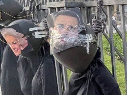 Muñecos ahorcados en el tractorazo: justicia federal rechazó denuncia por intimidación pública