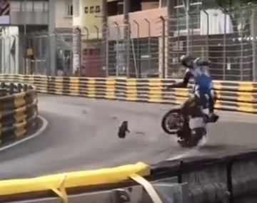 Un motociclista murió en un terrible accidente en el Grand Prix de Macao