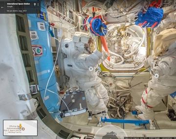 Ya podés visitar la Estación Espacial Internacional con Street View