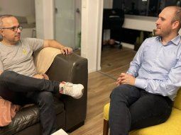 Reapareció Martín Guzmán y se mostró con un importante empresario agropecuario
