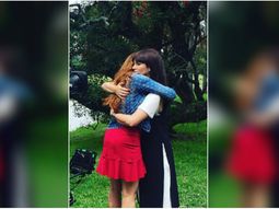 El último abrazo entre Nina y Mara