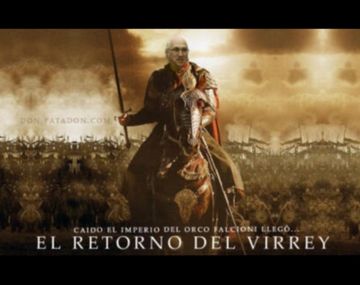 Los hinchas festejan con afiches el regreso de Bianchi