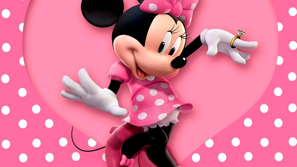 Rayas y Lunares Minnie Mouse Disney 2X Pantalones Cortos de niñas 