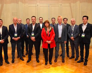 Macri se mostró junto a Patricia Bullrich antes del debate